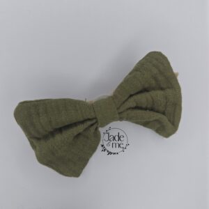 Muslin Headband - Olive Green