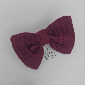 Muslin Headband - Burgundy