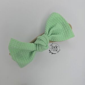 Knotted Headband - Pistachio Green
