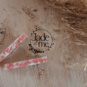 Ellie In Thin Pink And White