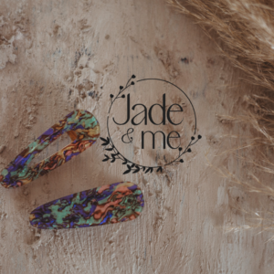 LUCY IN A BLEND OF BLUE, GREEN, YELLOW AND PINK