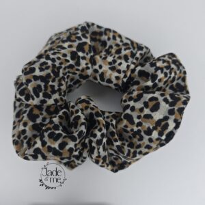 Animal Print Scrunchie - Light