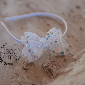 Alice Band - Sparkling in White