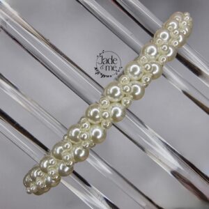 Pearly Headband in White